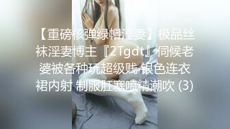 【重磅核弹绿帽淫妻】极品丝袜淫妻博主『2Tgdt』伺候老婆被各种玩超级贱 银色连衣裙内射 制服肛塞喷精潮吹 (3)